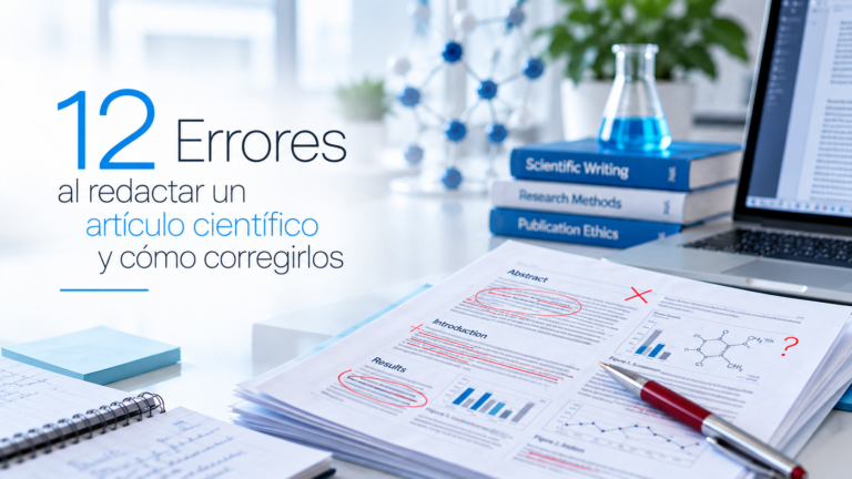 12 errores al redactar un artículo científico
