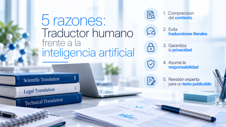 Cinco razones para elegir traductor humano